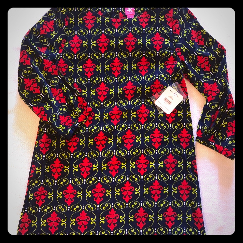 J. Khaki Corduroy Holiday Dress